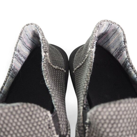 Sanuk Vagabond Slip-on Casual Shoes "Black" SBF1061Y Youth 4 - Picture 11 of 11